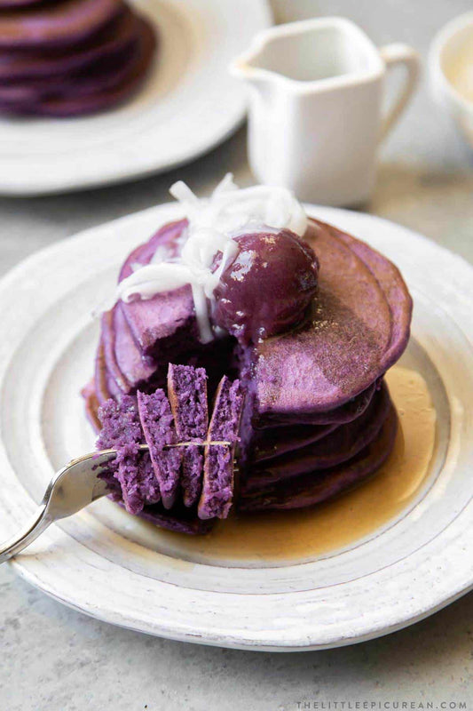 Gluten Free Mochi Pancake Mix Ube