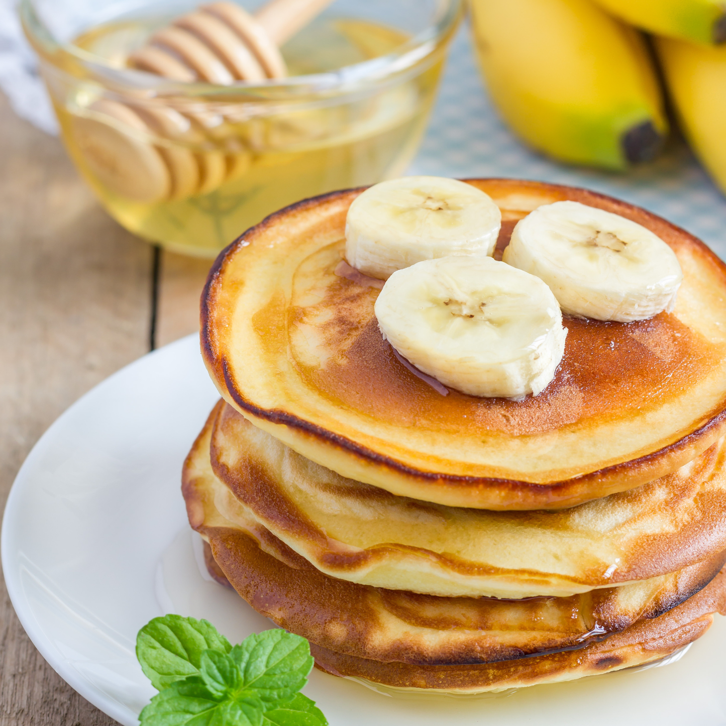 Mezcla para panqueques Mochi sin gluten, plátano y macadamia