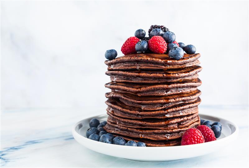 Mezcla para panqueques Mochi sin gluten, chocolate y macadamia