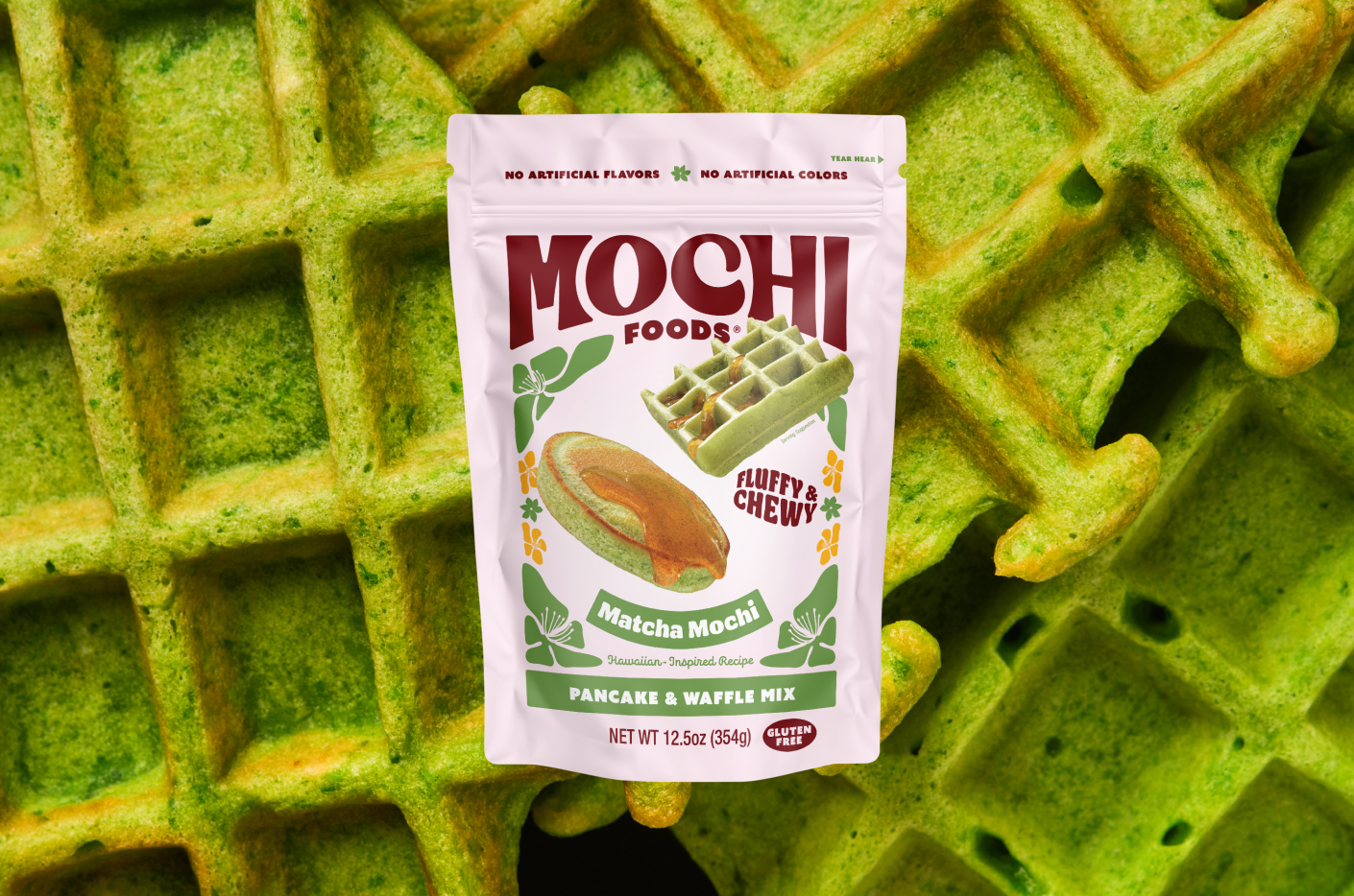 Matcha Mochi Pancake & Waffle Mix