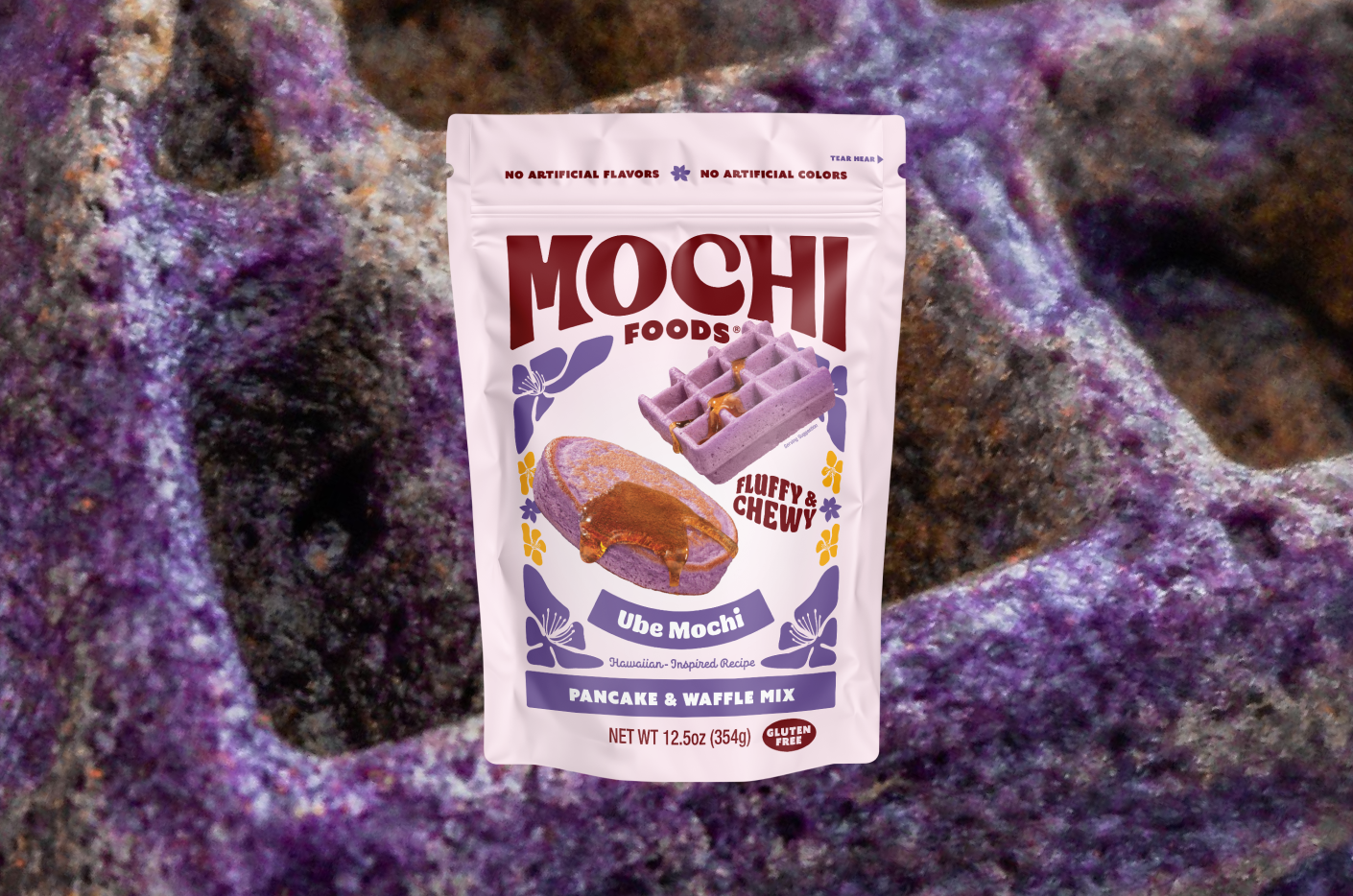 Ube Mochi Pancake & Waffle Mix