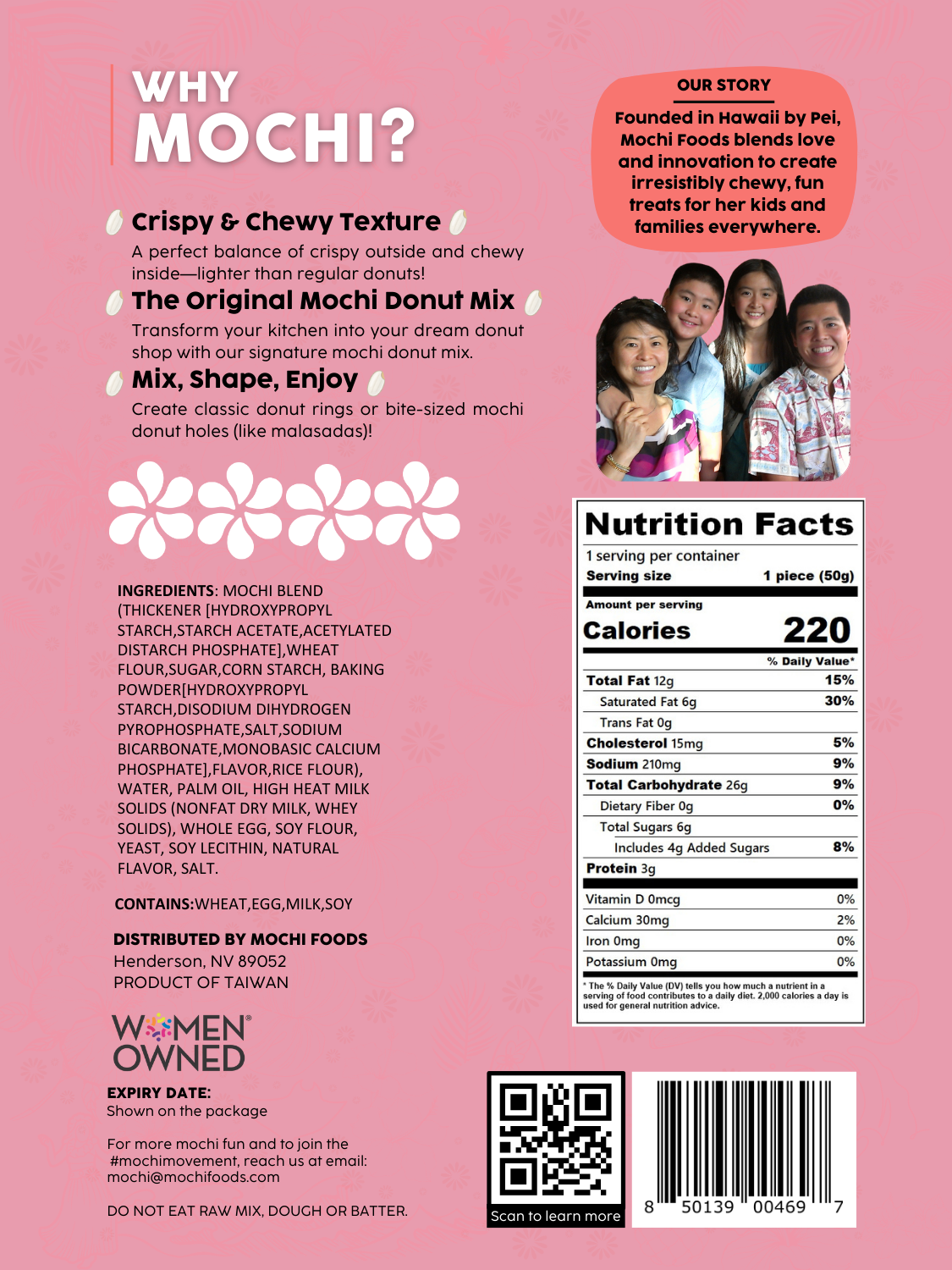 Ready-to-Eat Mochi Waffle