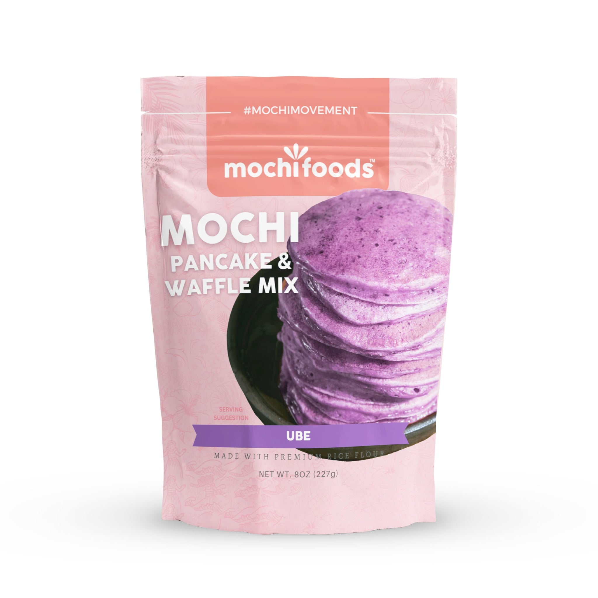 Ube Mochi Pancake & Waffle Mix (8oz/227g)