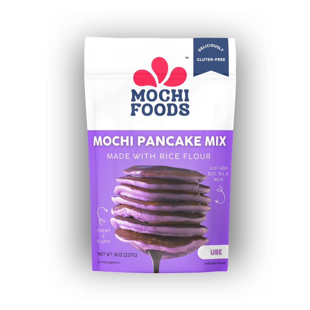 Mezcla para panqueques Mochi sin gluten Ube